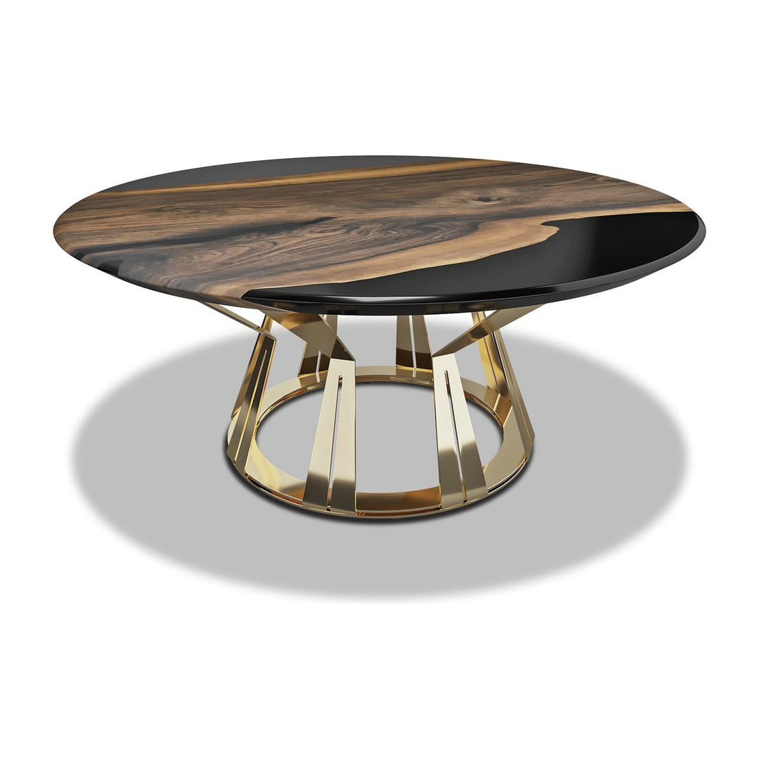 Atalante Walnut Coffee Table Arditi Collection