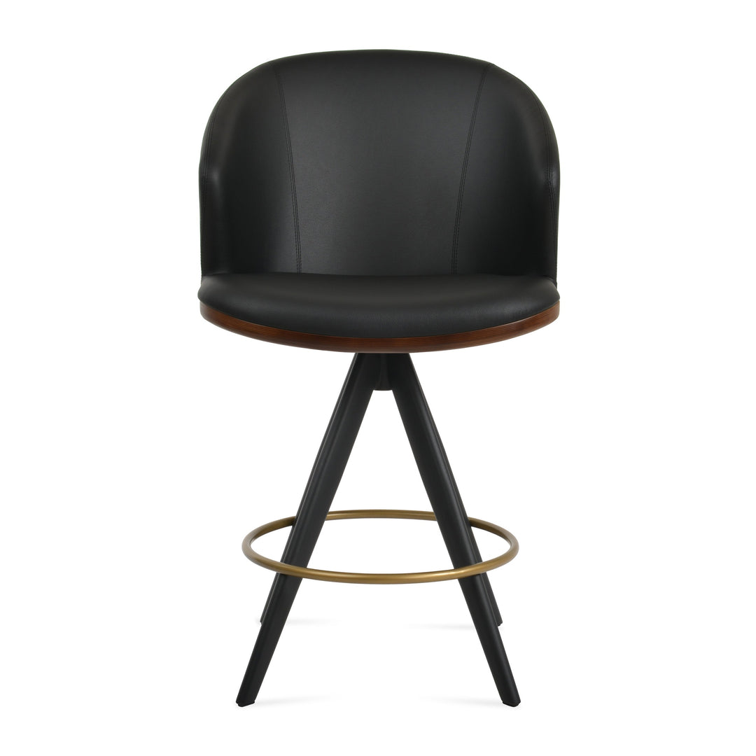 Athena Pyramid MW Swivel Stool