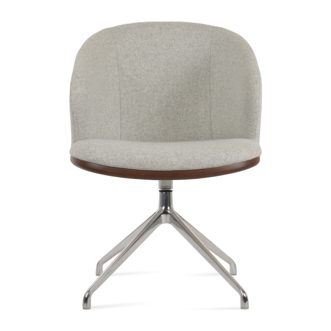 Athena Spider Swivel Dining Chair