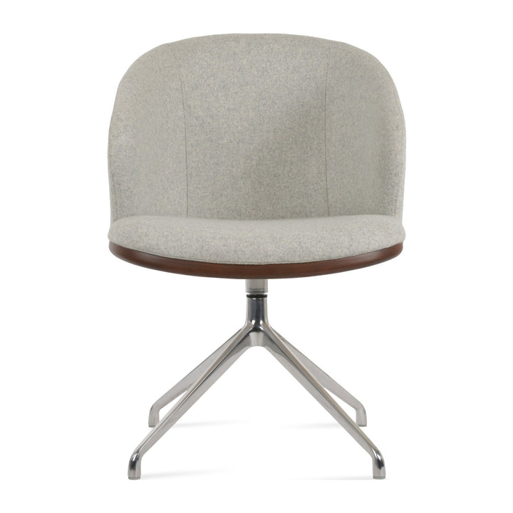 Athena Spider Swivel Dining Chair