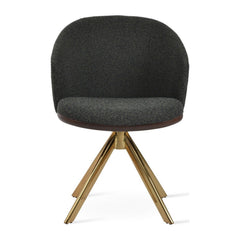 Athena Sword Swivel Dining Chair