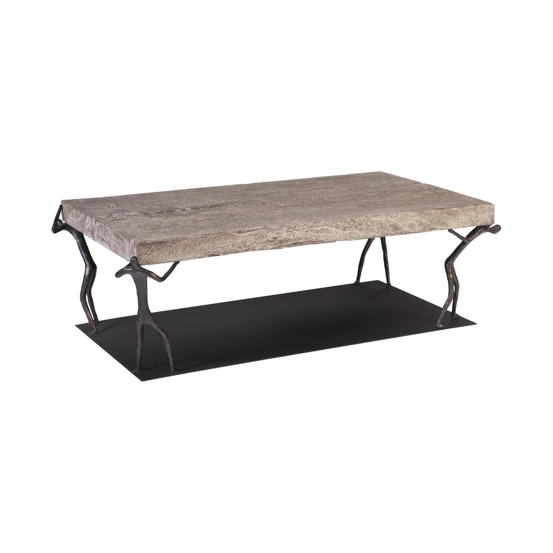 Atlas Coffee Table, Chamcha Wood by Phillips Collection — centered product view