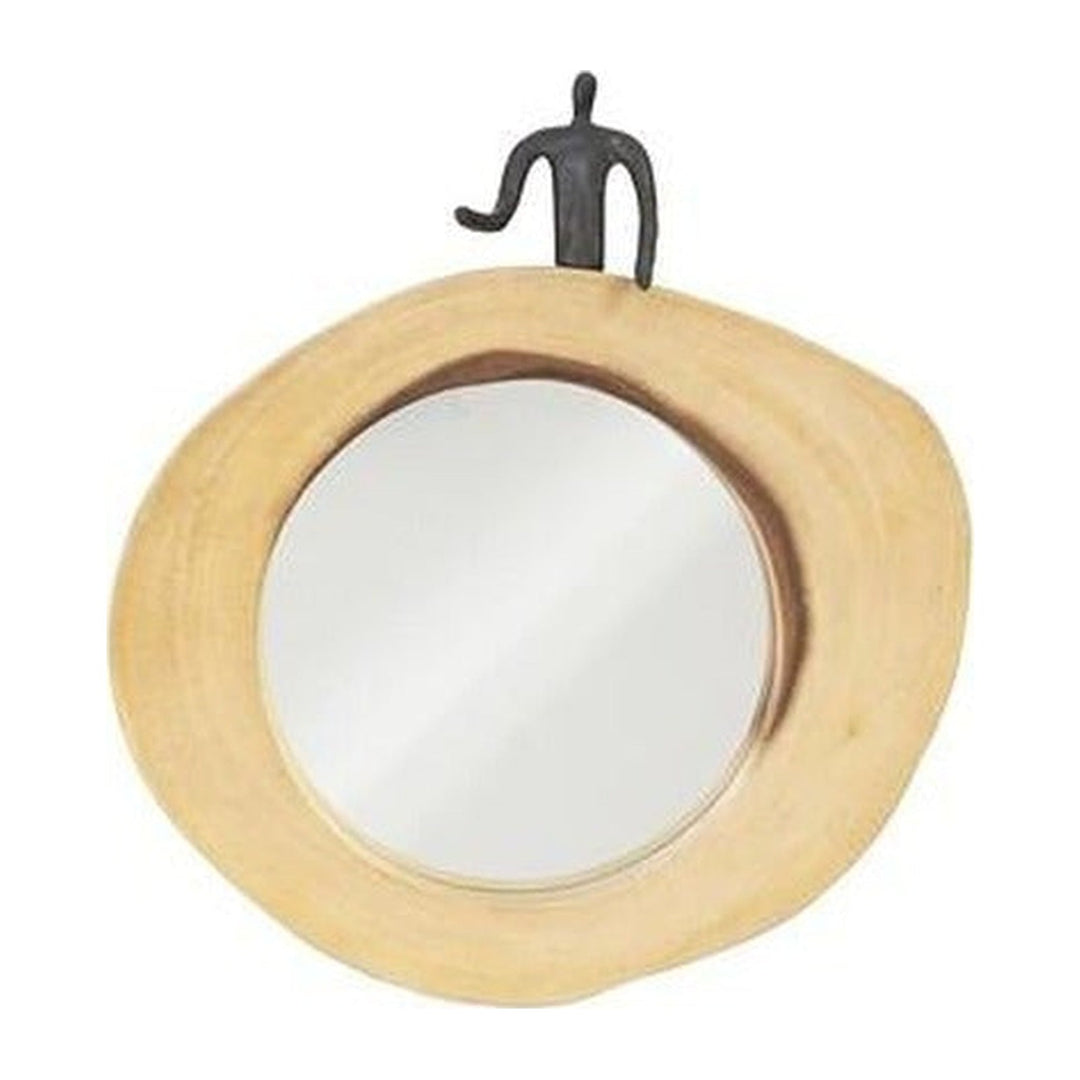 Atlas Cross Cut Mirror, Small, Half Man, Right Phillips Collection