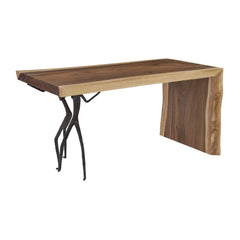 Atlas Desk Natural, Waterfall Leg Phillips Collection