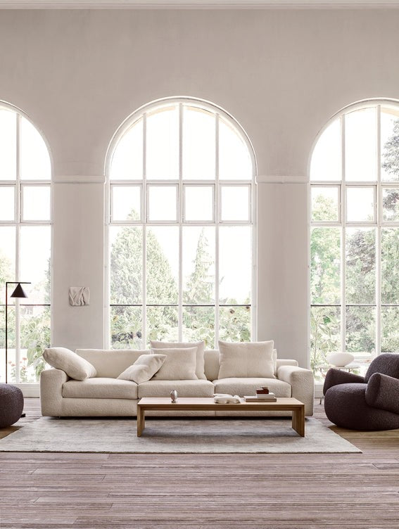 Aton Sofa with 3 Sections QuickShip by Eilersen — lifestyle/detail
