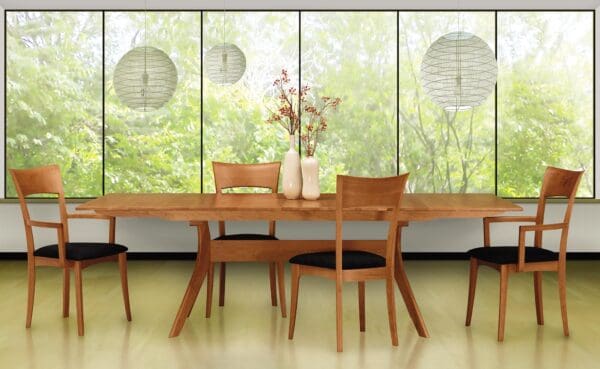 Audrey dining room in natural cherry