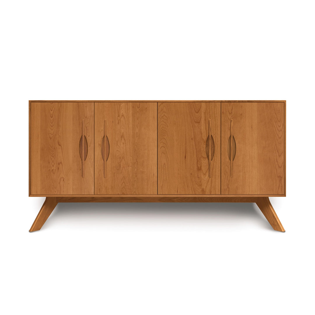 Audrey 4-door buffet in natural cherry