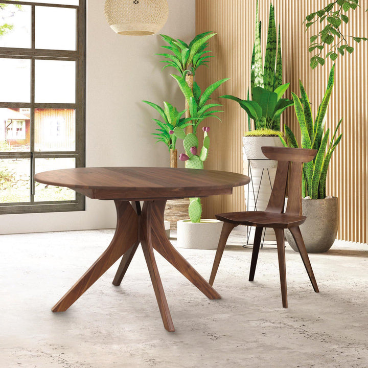 Audrey Round Extension Dining Table by Copeland Furniture in a modern interior