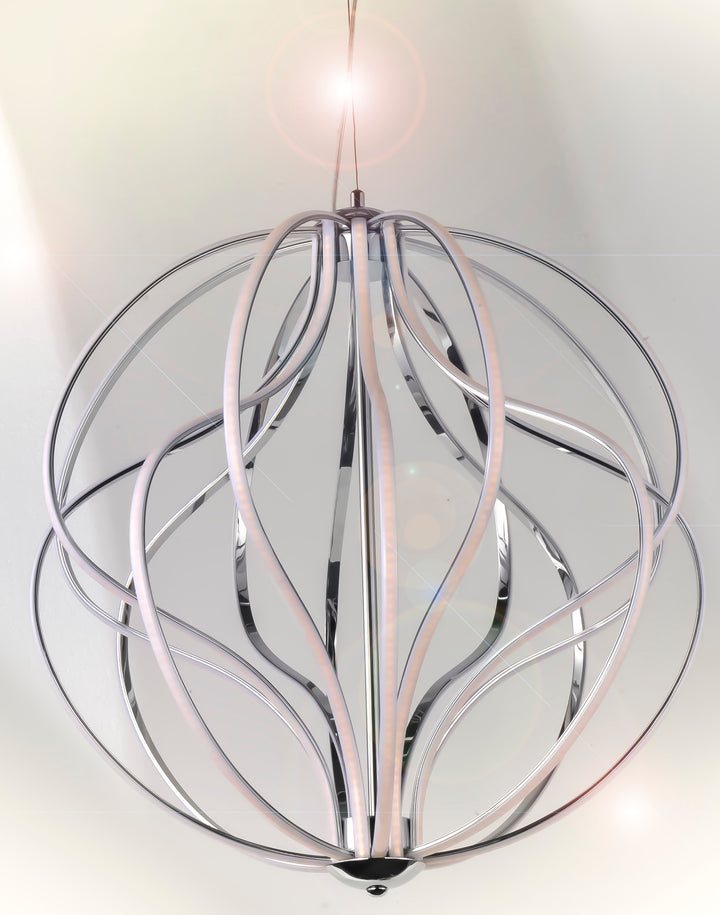 Aura 12" LED Pendant by ET2 Lighting, detail view 1