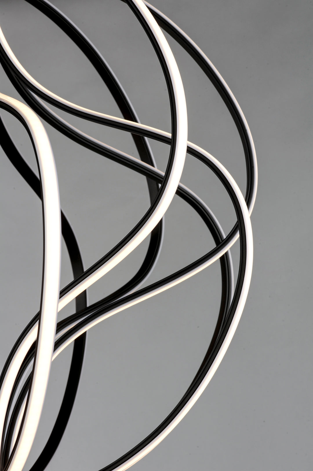 Aura 17" LED Pendant by ET2 Lighting, styled view 2