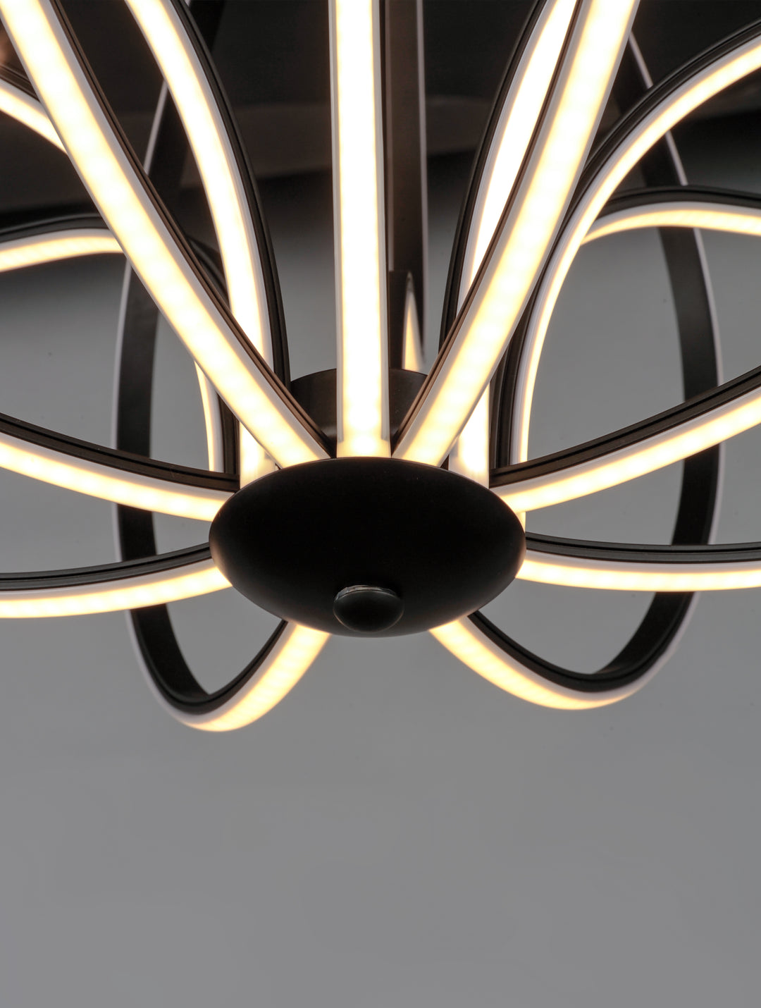 Aura 17" LED Pendant by ET2 Lighting, styled view 4