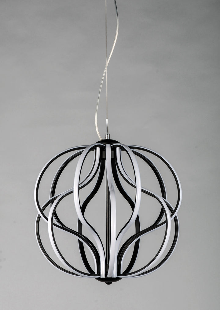 Aura 17" LED Pendant by ET2 Lighting, styled view 5