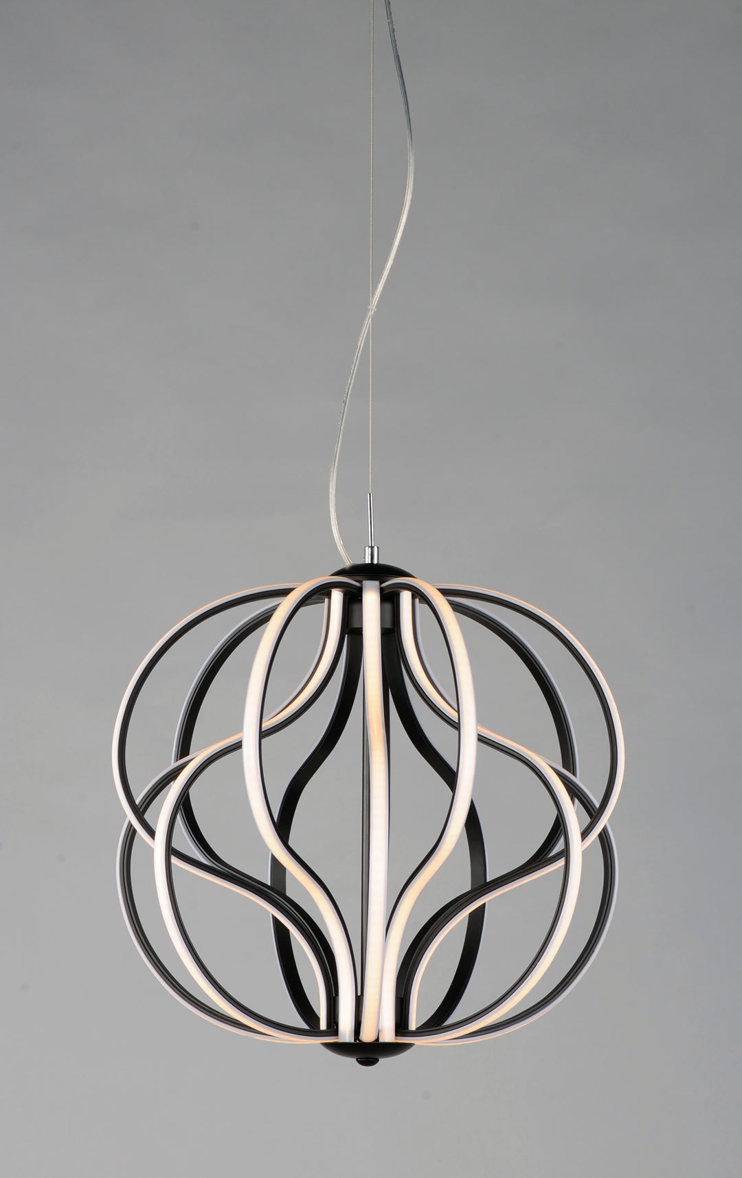 Aura 17" LED Pendant by ET2 Lighting, styled view 6