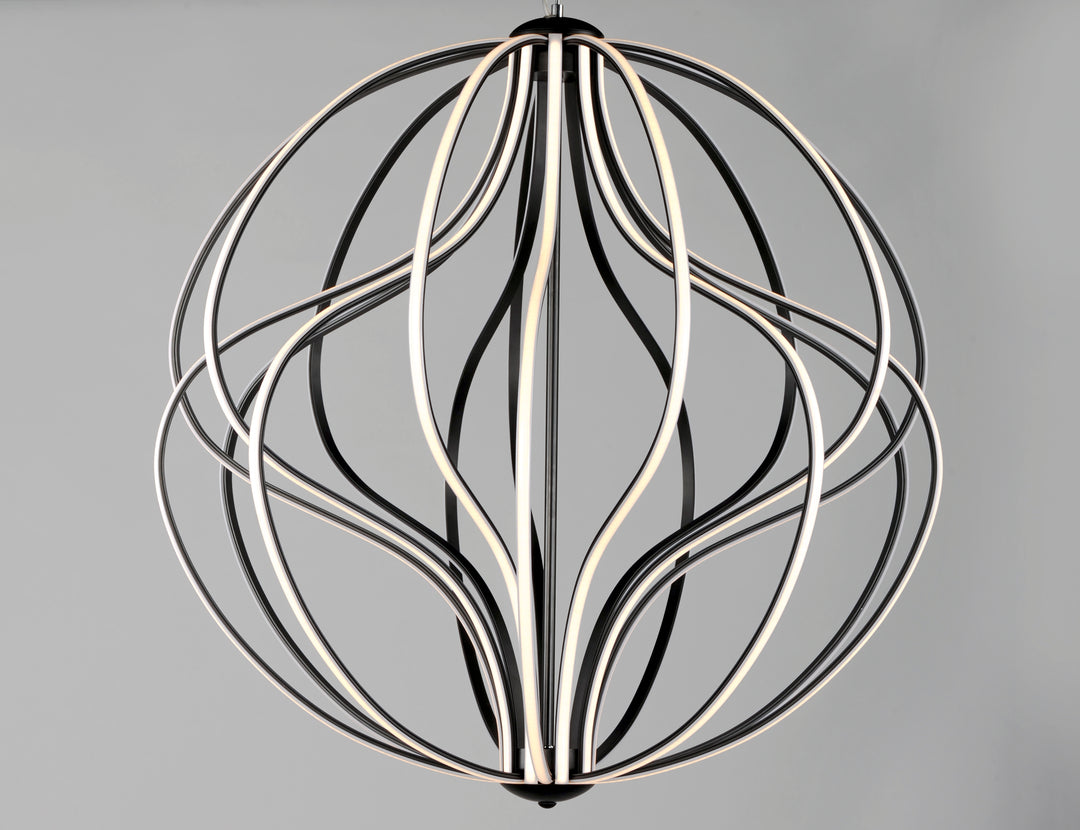 Aura 24" LED Pendant by ET2 Lighting, styled view 4