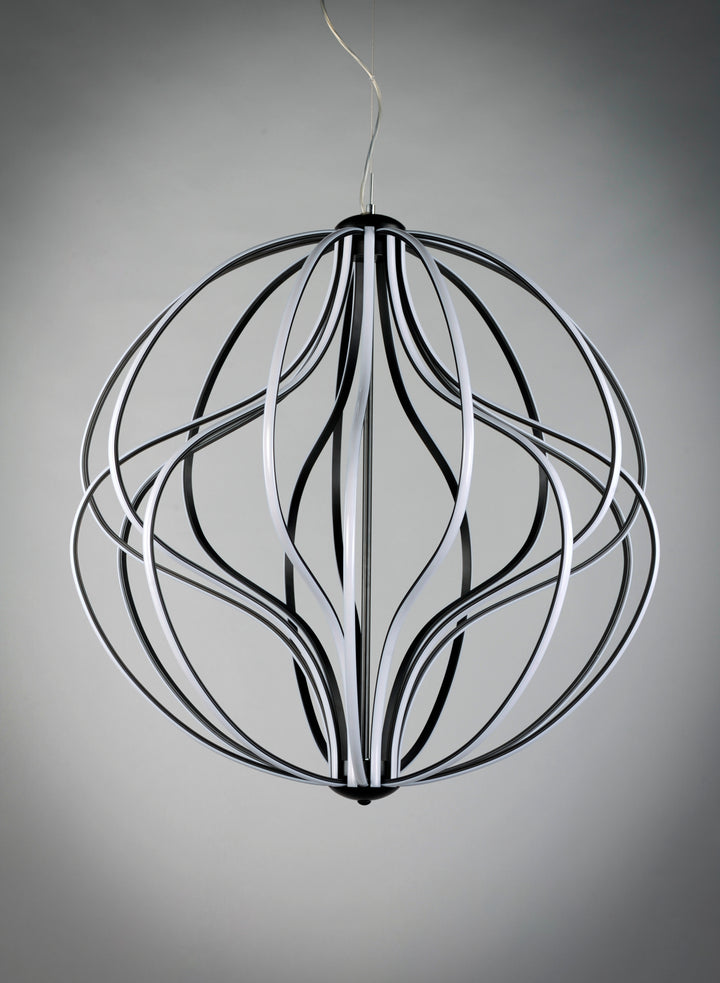Aura 24" LED Pendant by ET2 Lighting, styled view 6