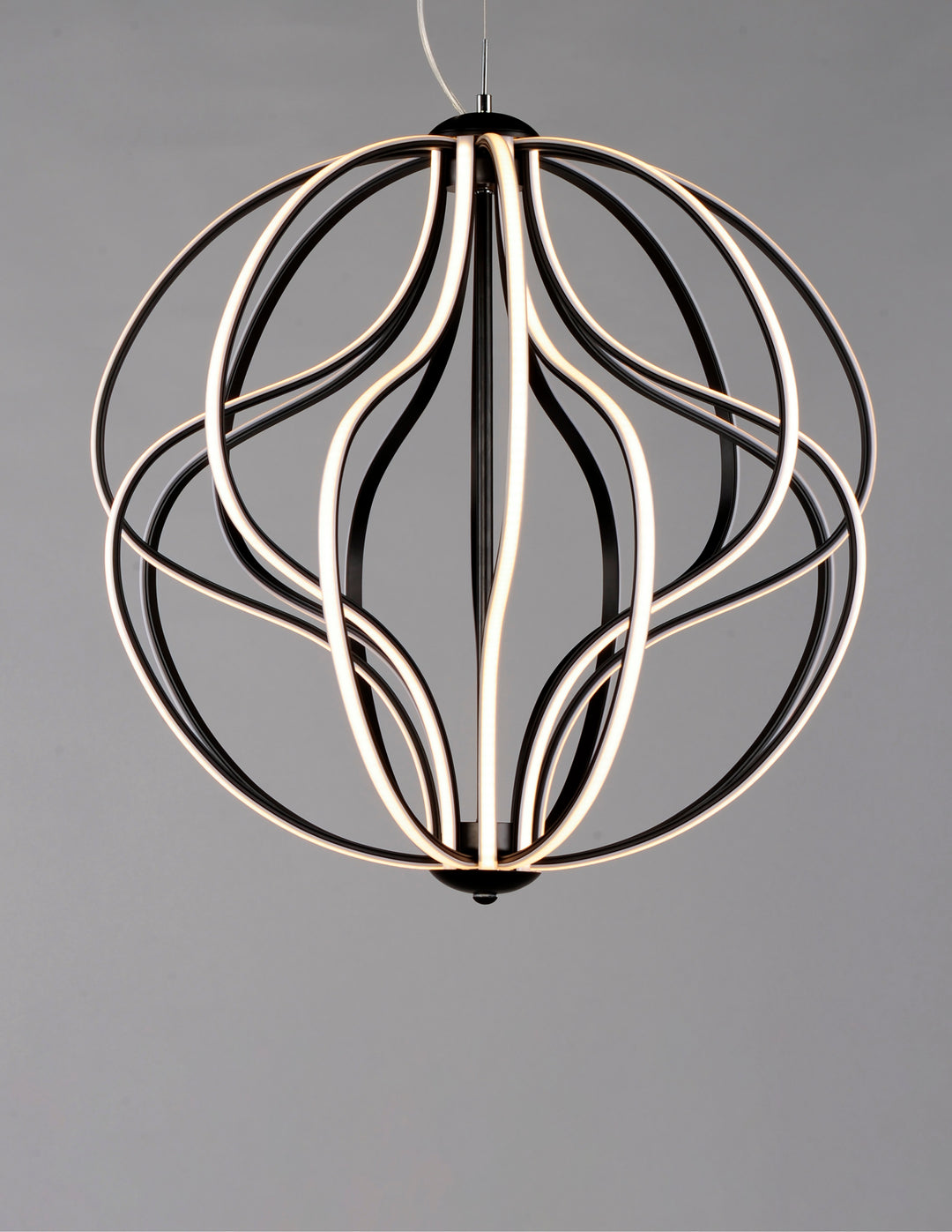 Aura 24" LED Pendant by ET2 Lighting, styled view 7