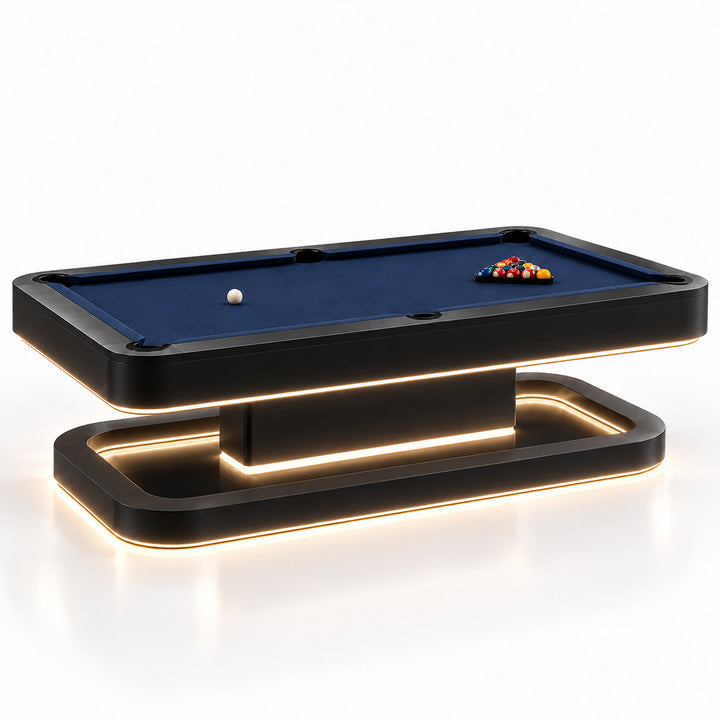 Aura pool table - Black Onyx / Midnight Navy 