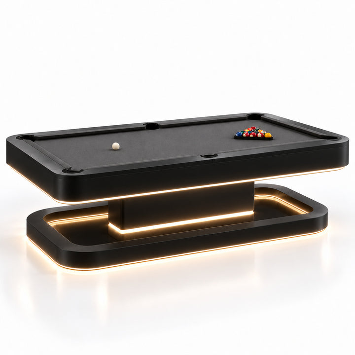 Aura pool table - Black Onyx / Graphite 