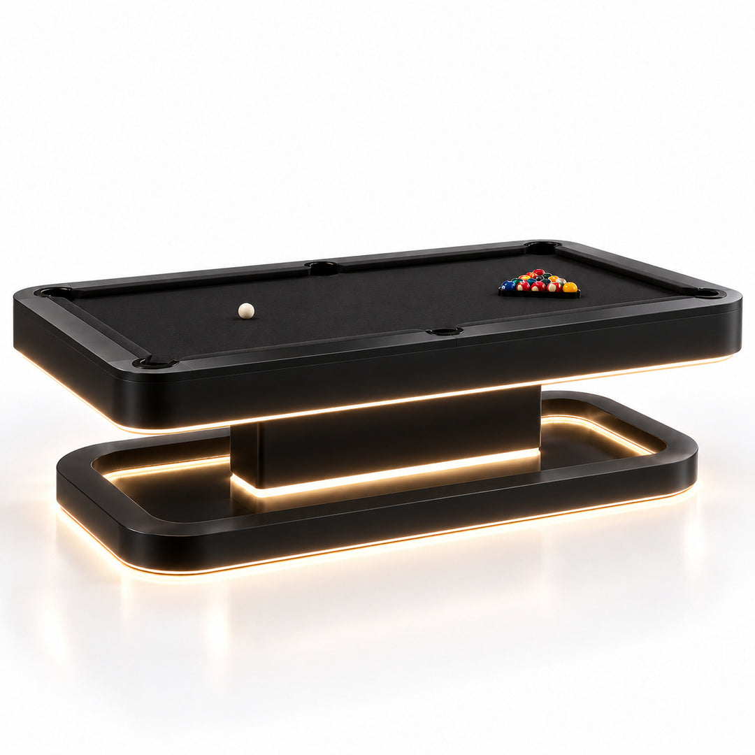 Aura pool table - Black Onyx / Black 