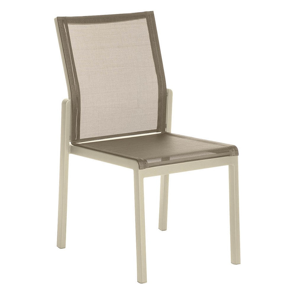 Aura Chair by Barlow Tyrie – Champagne / Titanium