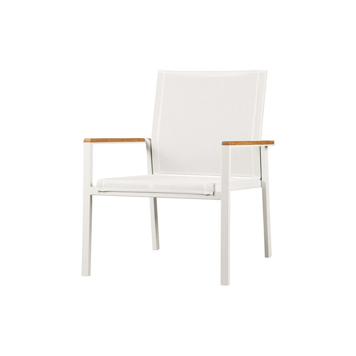 Aura Club Chair by Barlow Tyrie – Champagne / Titanium