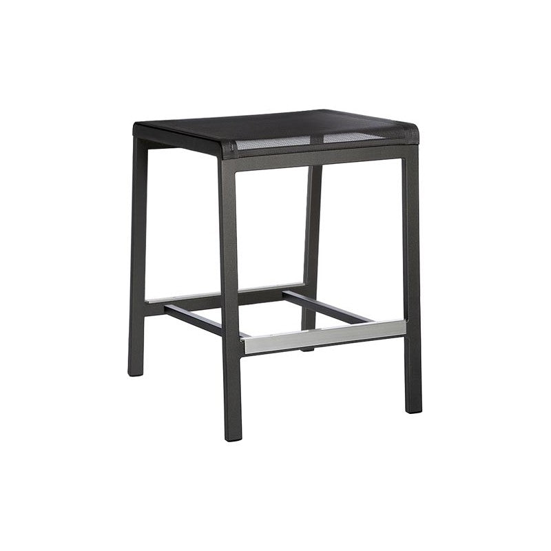 Aura Counter Height Stool by Barlow Tyrie, white background
