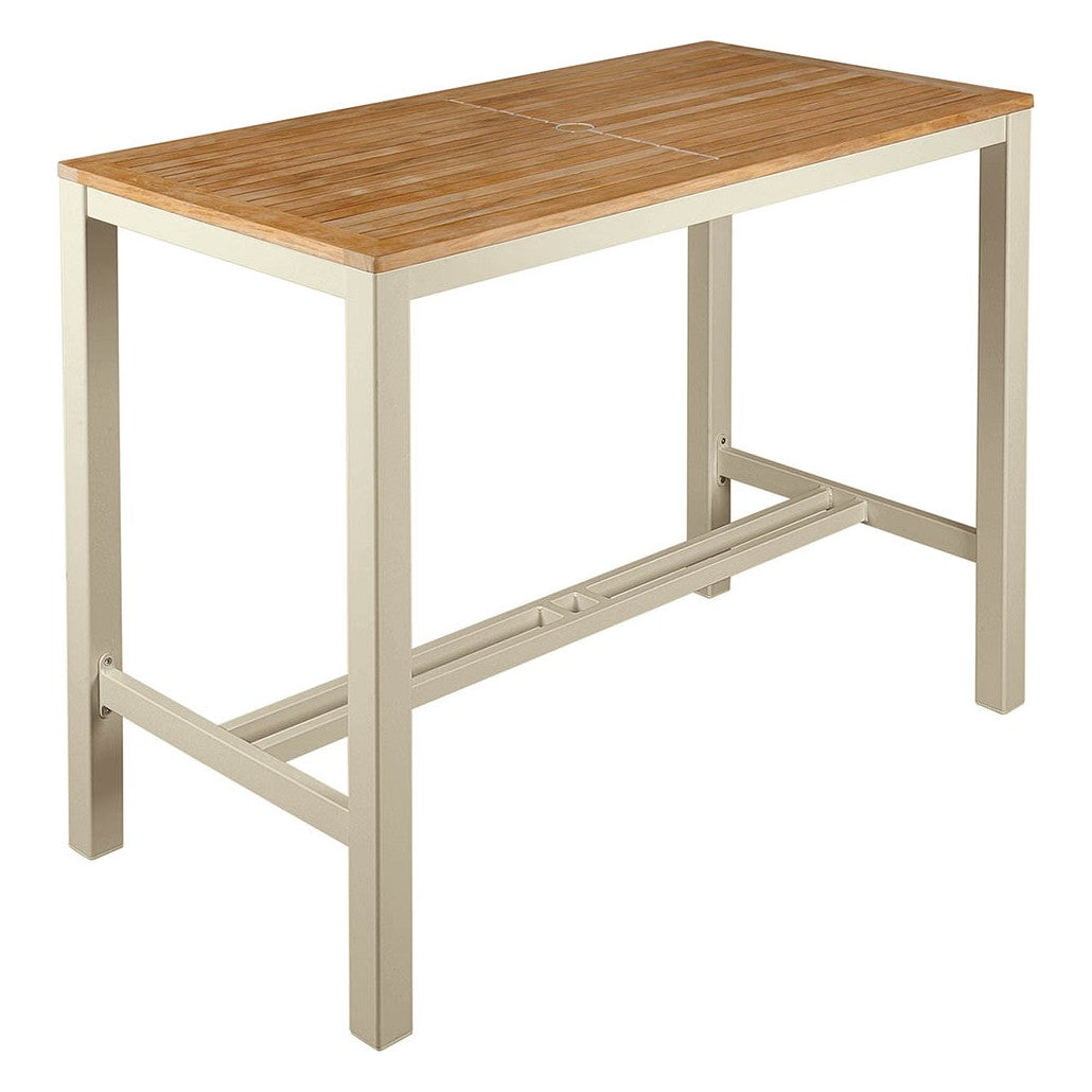 Aura Counter Table 140 by Barlow Tyrie – Champagne