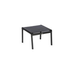 Aura Footstool by Barlow Tyrie – Graphite / Charcoal, white background