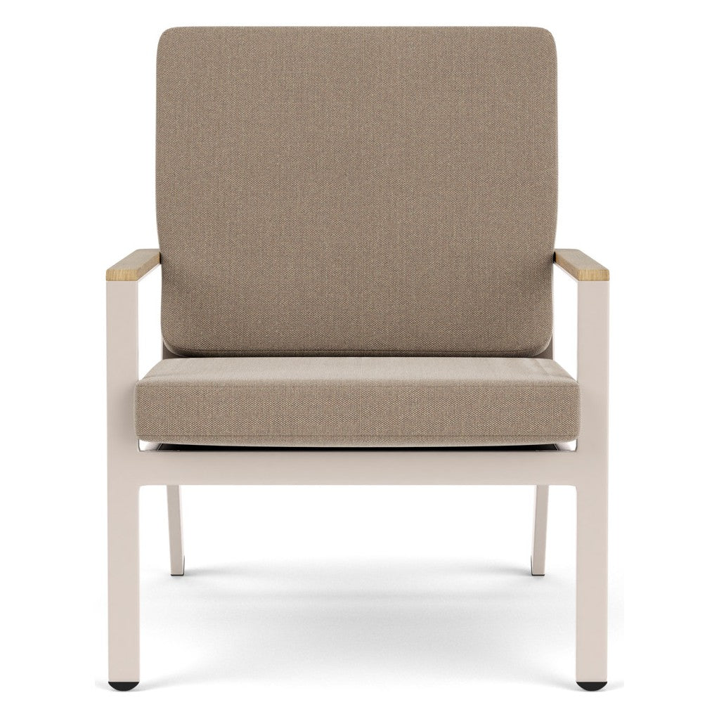 Aura Lounge Chair by Barlow Tyrie – Champagne - Titanium