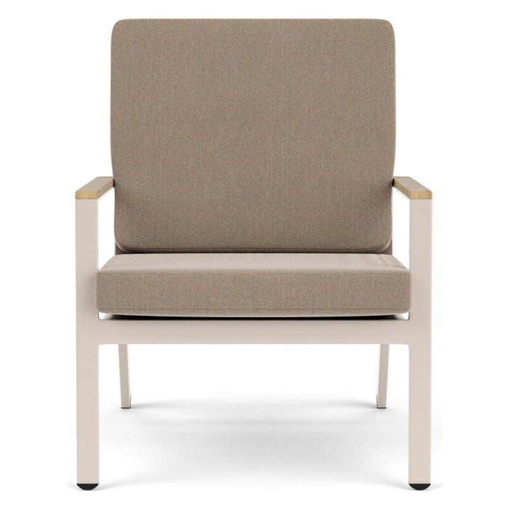 Aura Lounge Chair by Barlow Tyrie – Champagne - Titanium