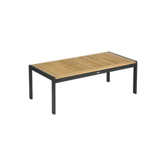 Aura Low Table 120 by Barlow Tyrie – Graphite, white background