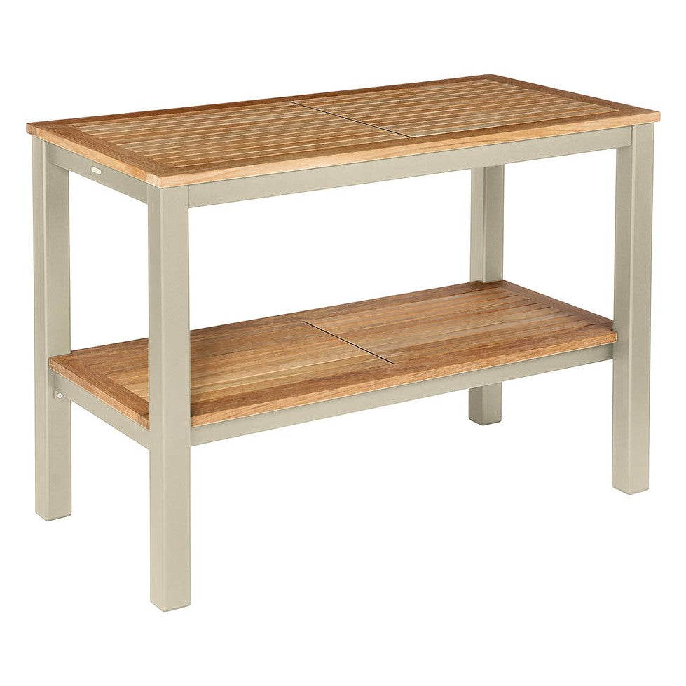Aura Serving Table by Barlow Tyrie – Champagne