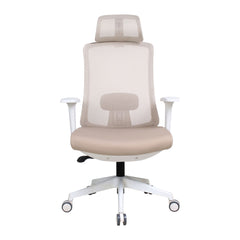 Aura Swivel Office Chair by Modus in Petal — product view on a white background