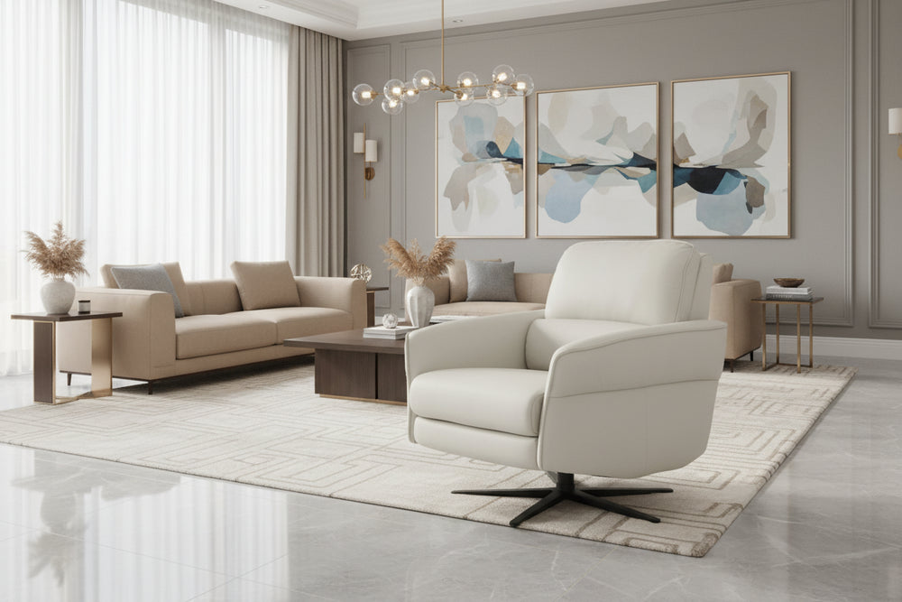 Aura Swivel Power Recliner Recliners Himolla