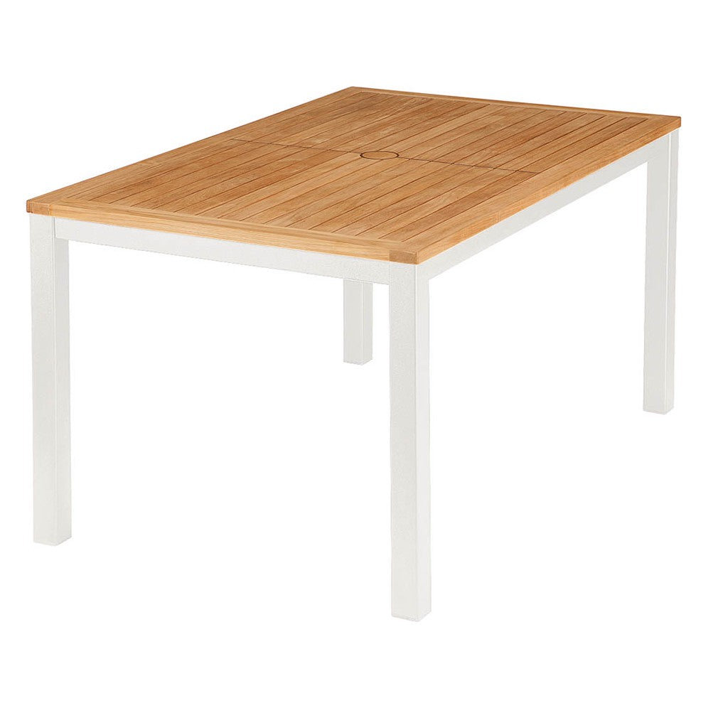 Aura Table 150 by Barlow Tyrie – Arctic White