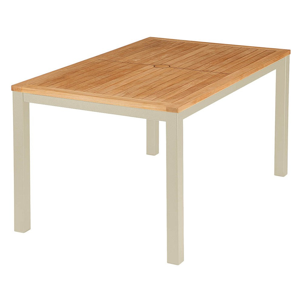 Aura Table 150 by Barlow Tyrie – Champagne