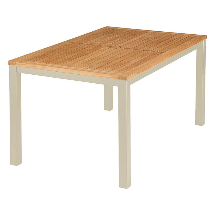 Aura Table 150 by Barlow Tyrie – Champagne
