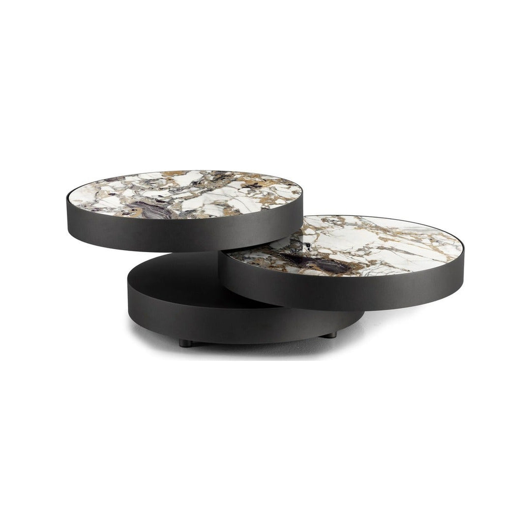 Aurum Round Extendable Coffee Table NAOS
