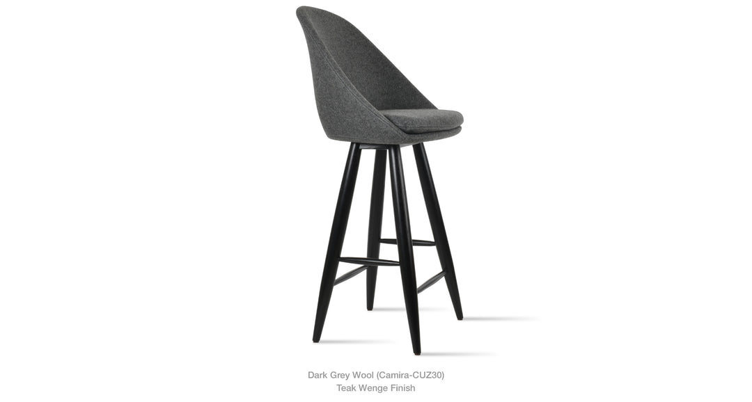Avanos Baba Wood Stool Soho Concept