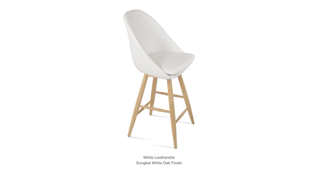 Avanos Baba Wood Stool Soho Concept