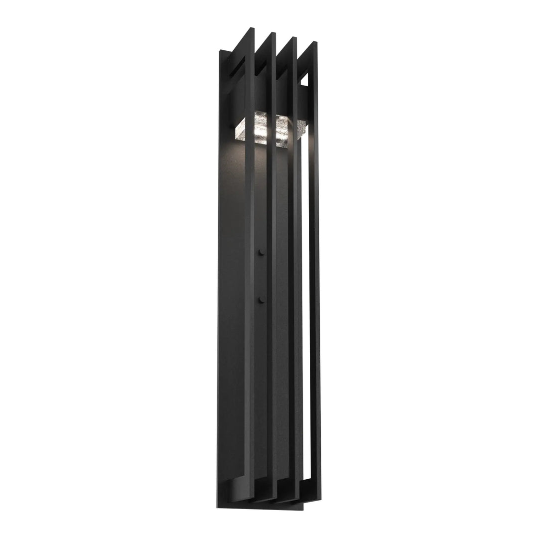 Avenue Outdoor Sconce by Hammerton Studio in Textured Black