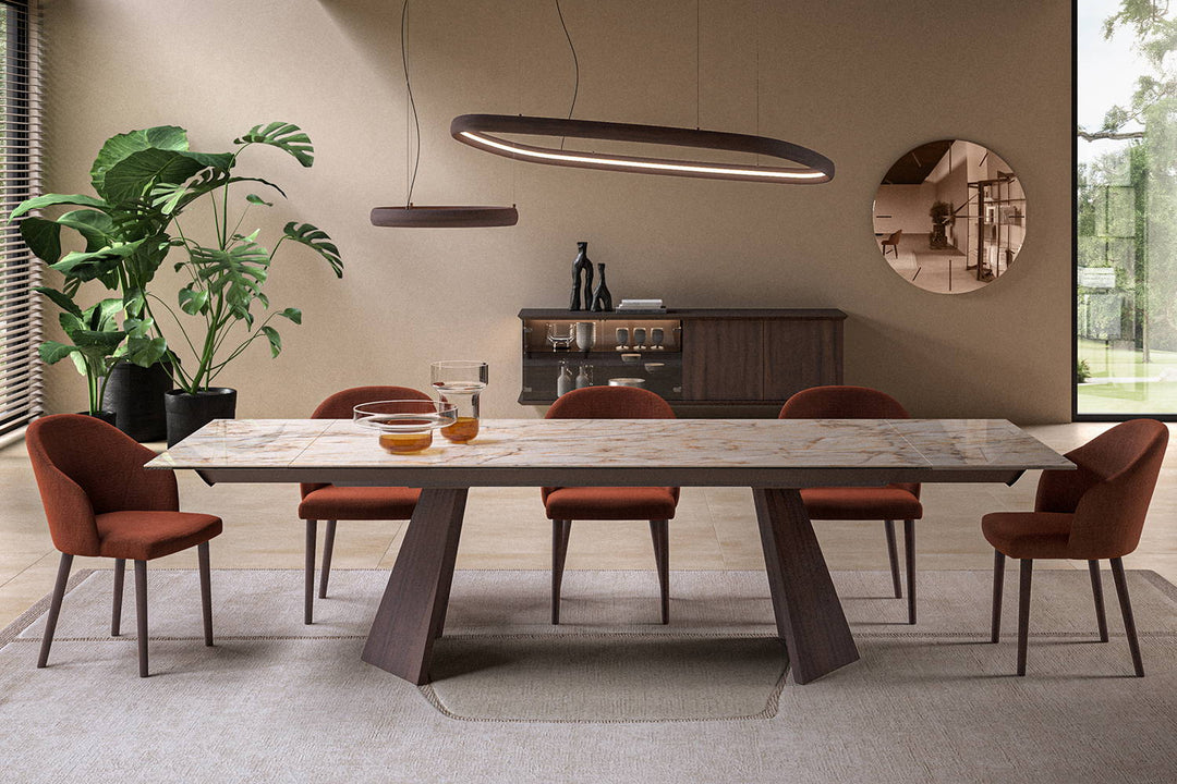 Fil8 Extension Dining Table Dining Tables Ozzio Italia