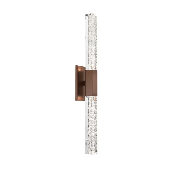 Axis Double Sconce by Hammerton Studio in Burnished Bronze