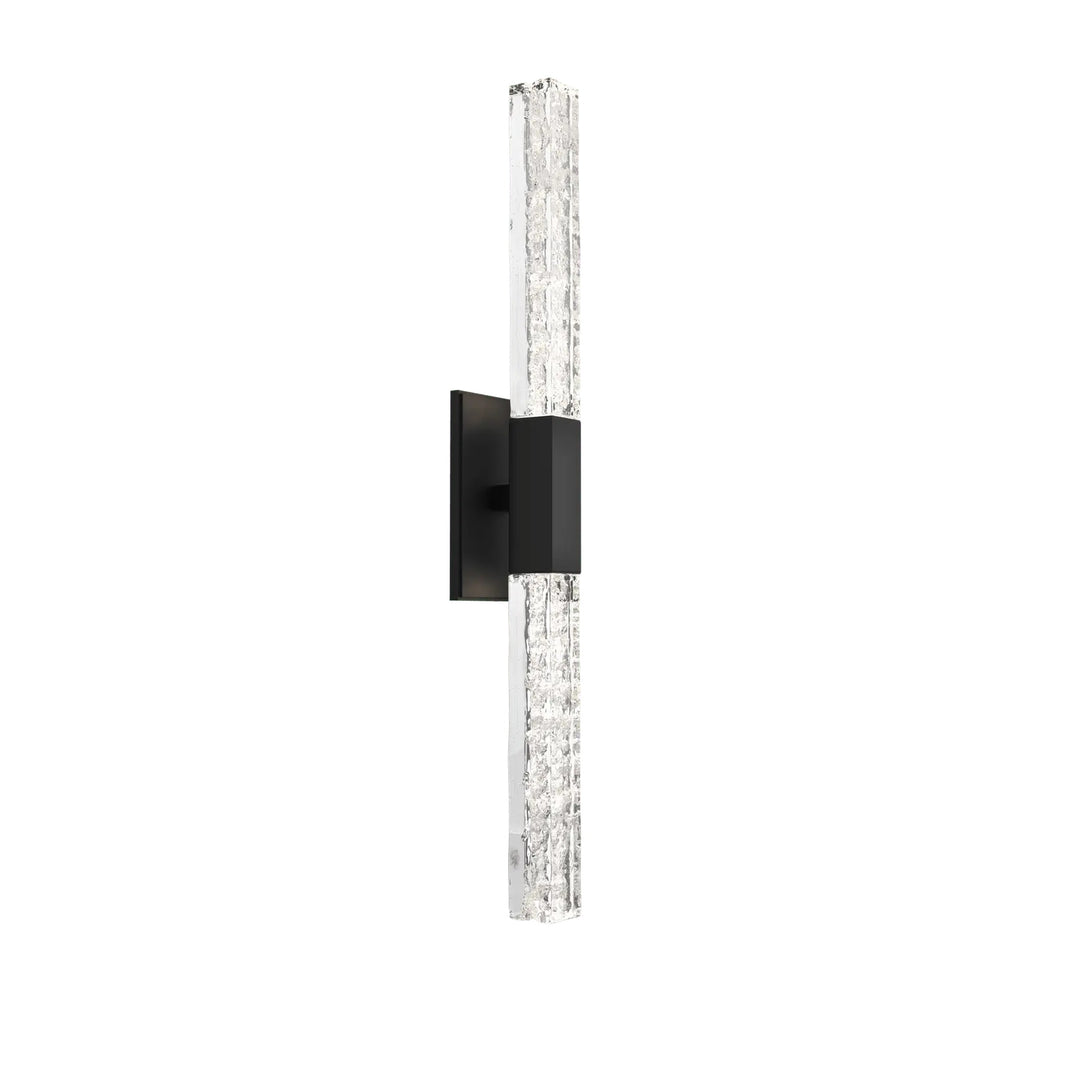 Axis Double Sconce by Hammerton Studio in Matte Black