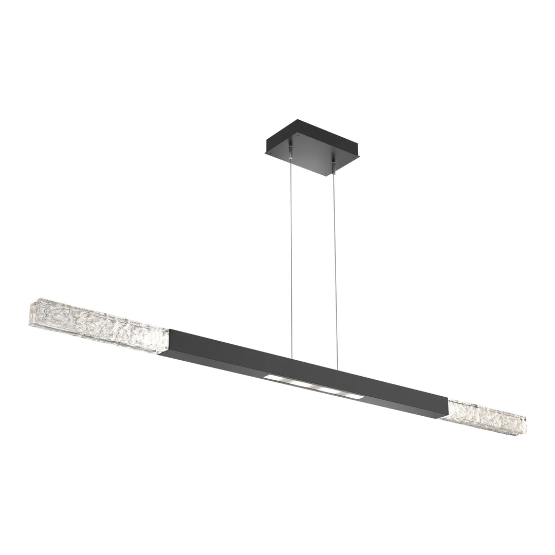 Axis Moda Single Linear Chandelier by Hammerton Studio, Large