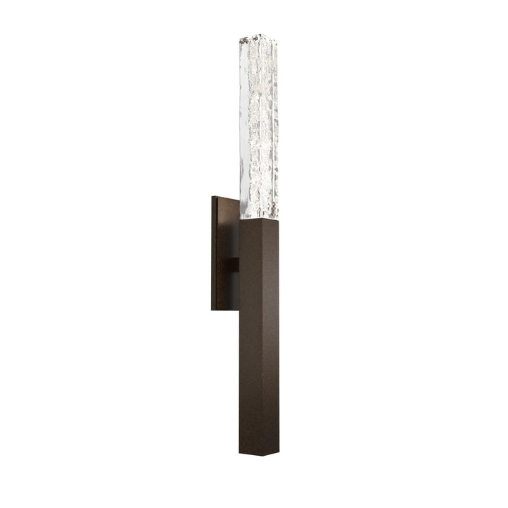Axis Modern Sconce by Hammerton Studio in Flat Bronze