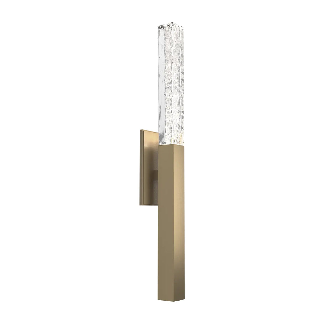 Axis Modern Sconce by Hammerton Studio in Gilded Brass
