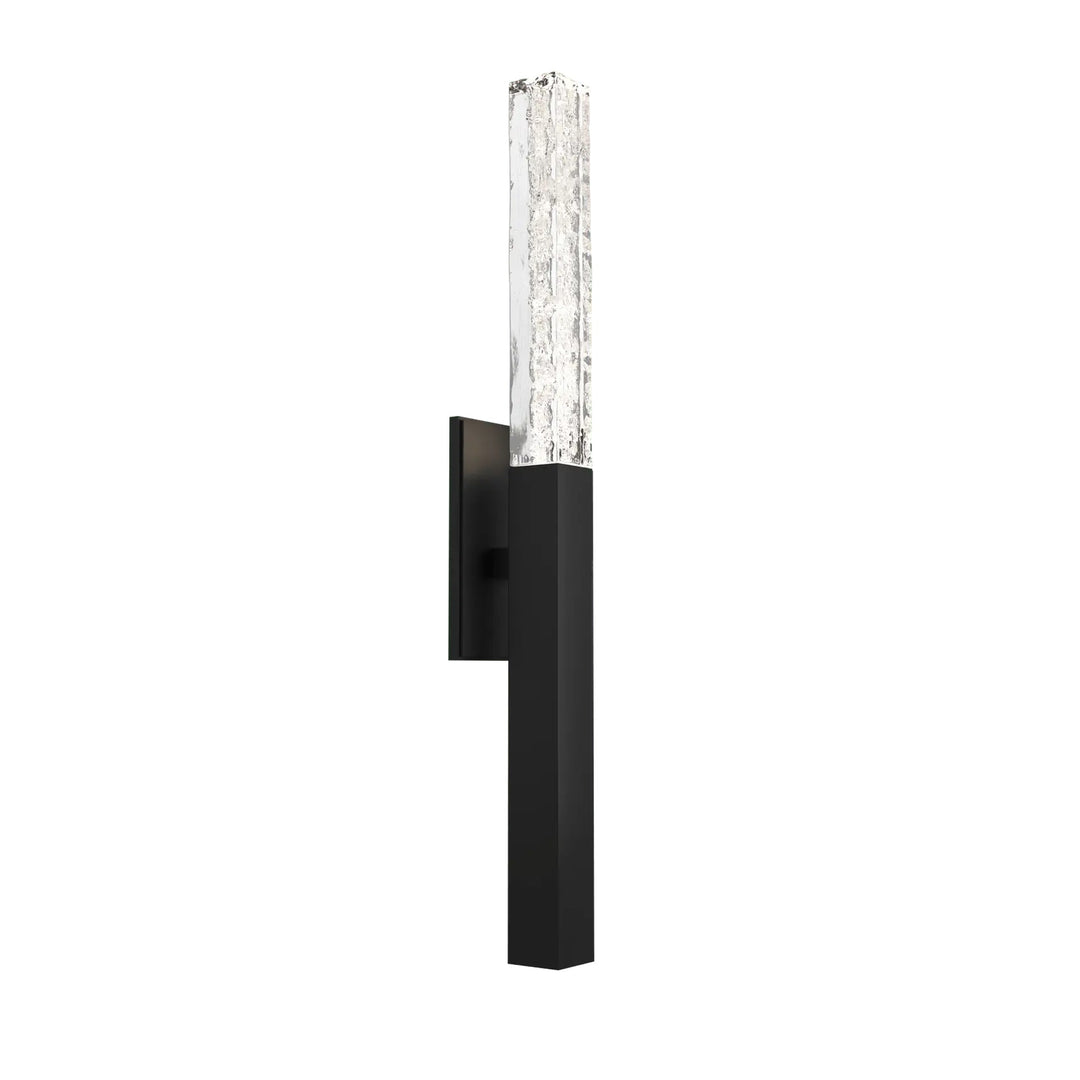 Axis Modern Sconce by Hammerton Studio in Matte Black