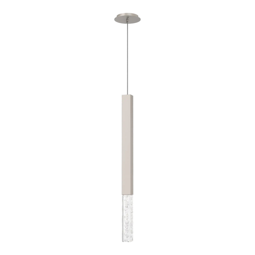 Axis Pendant by Hammerton Studio in Beige Silver