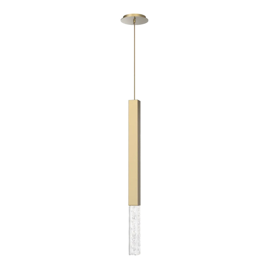 Axis Pendant by Hammerton Studio in Gilded Brass